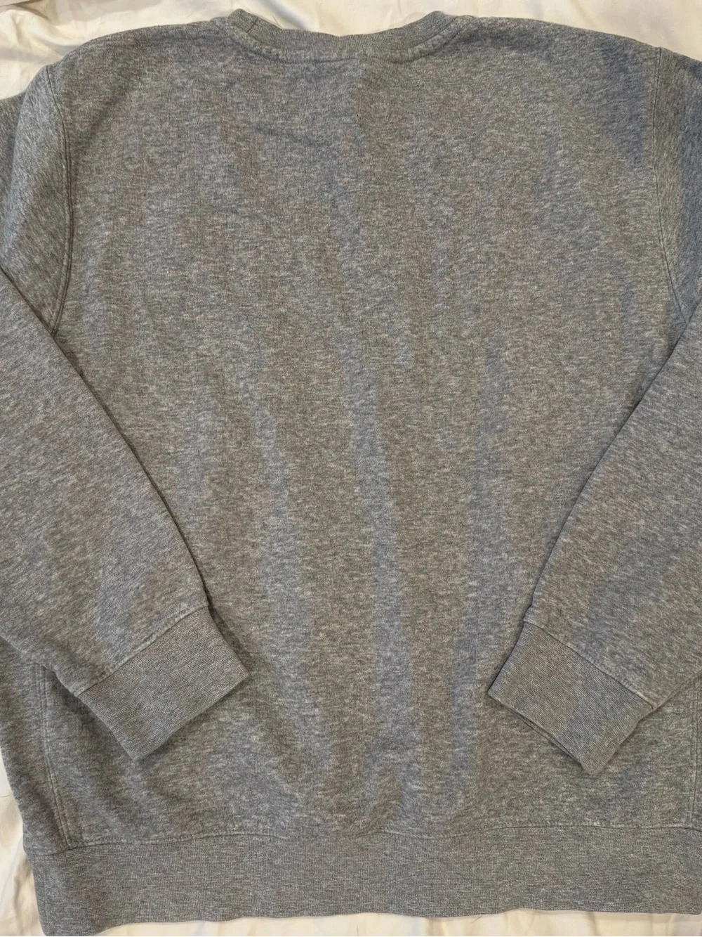 Nike Sportswear Club Fleece Crewneck Sweatshirt Grey BV2662-063 Size Small
